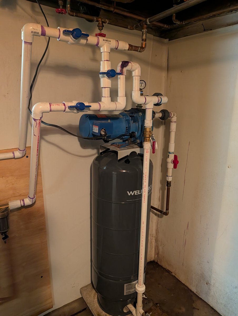 Jet pump replumb